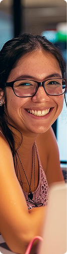 Graduate celebrating success