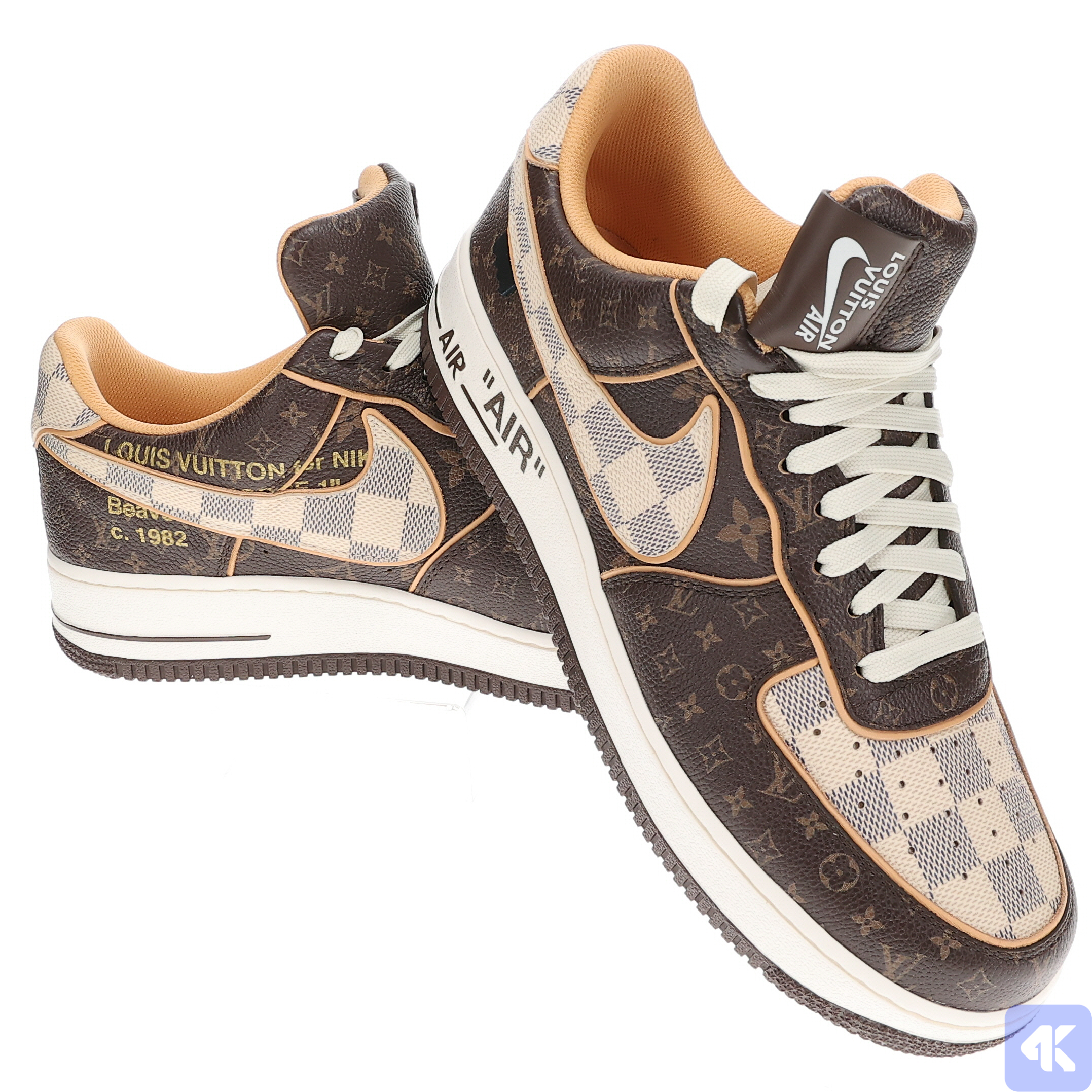 Buy Louis Vuitton x Air Force 1 Low 'Monogram Damier' Pilot Case - LV x AF1  MONOGRAM DAMIER