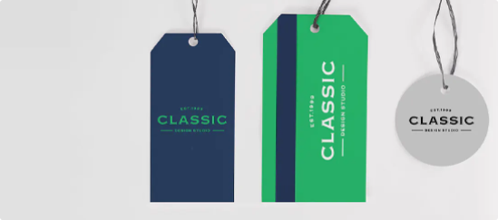 Custom Hang Tag Printing Online - Custom Design