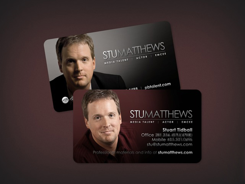 Actor Business Cards - Professional Designs