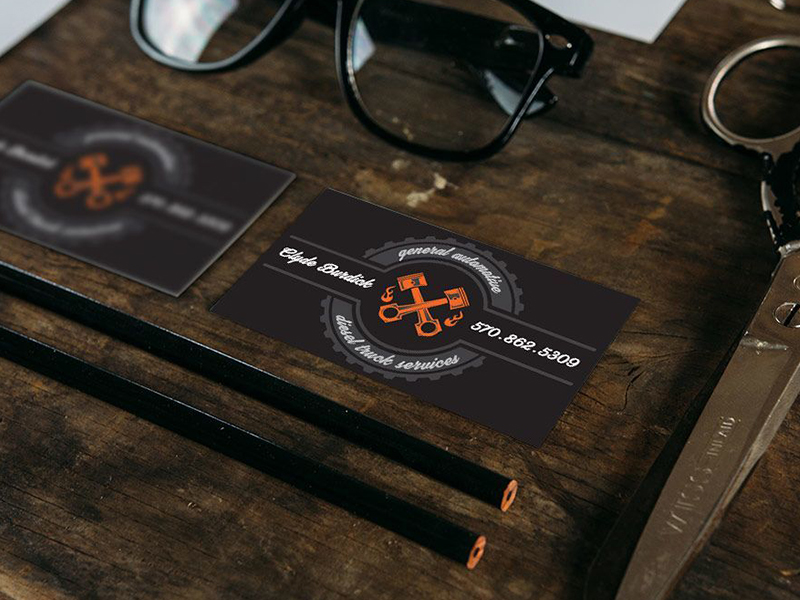 Mechanic Business Cards - Professional Designs