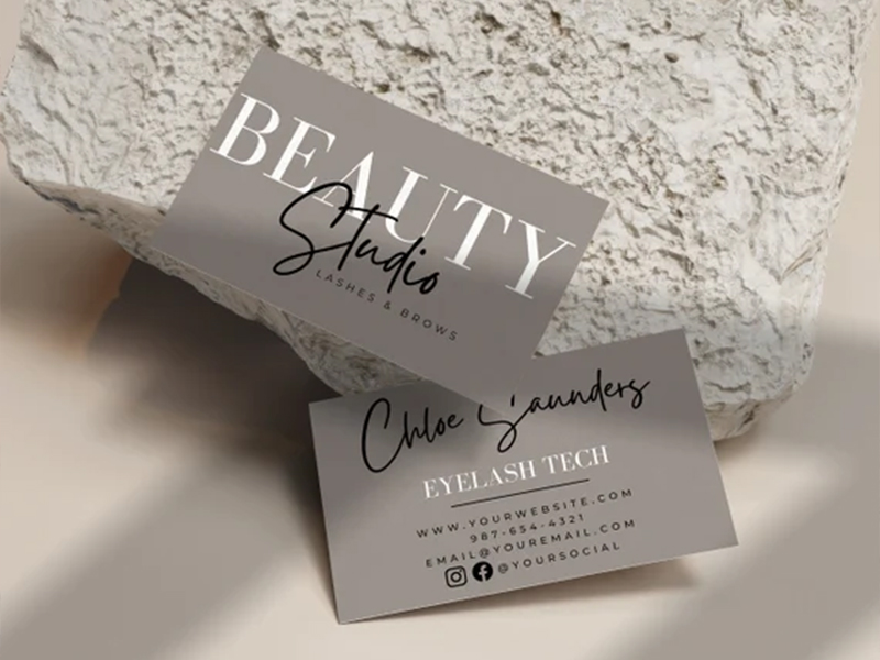 Beauty Business Cards - Custom Designs