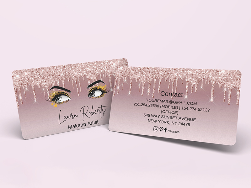 Eyelash Business Cards - Custom Designs