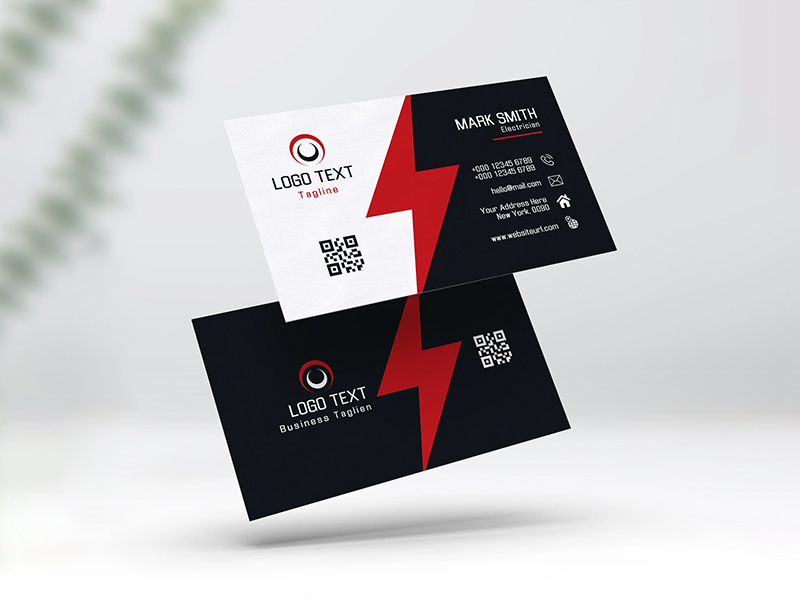 Electrician Business Cards - Professional Designs