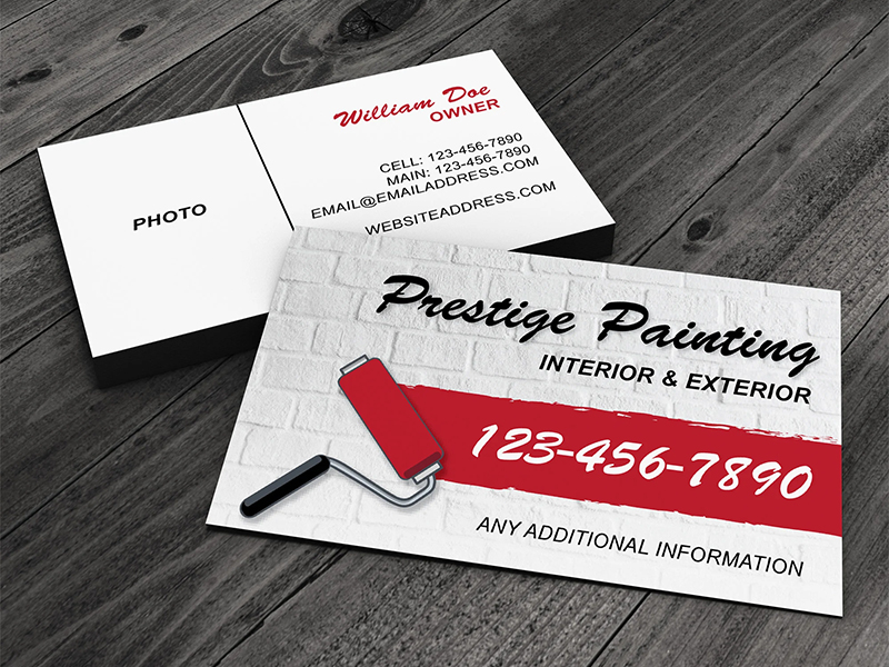 Painters Business Cards - Custom Designs