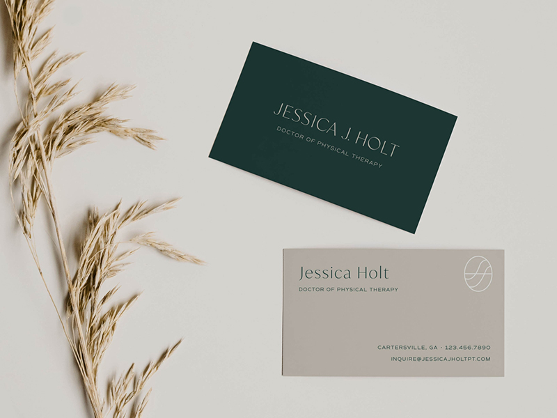 Physical Therapy Business Cards - Custom Print