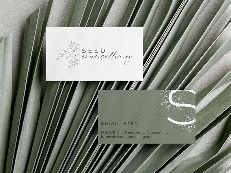 Counselling Business Cards - Custom Print