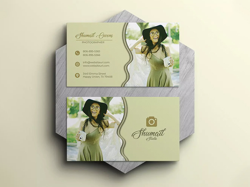 Photography Business Cards - Custom Print