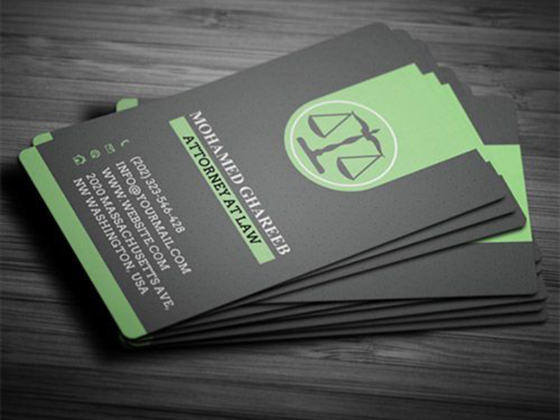 Attorney Business Cards - Professional Designs