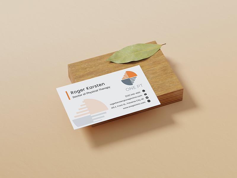 Physical Therapy Business Cards - Professional Print