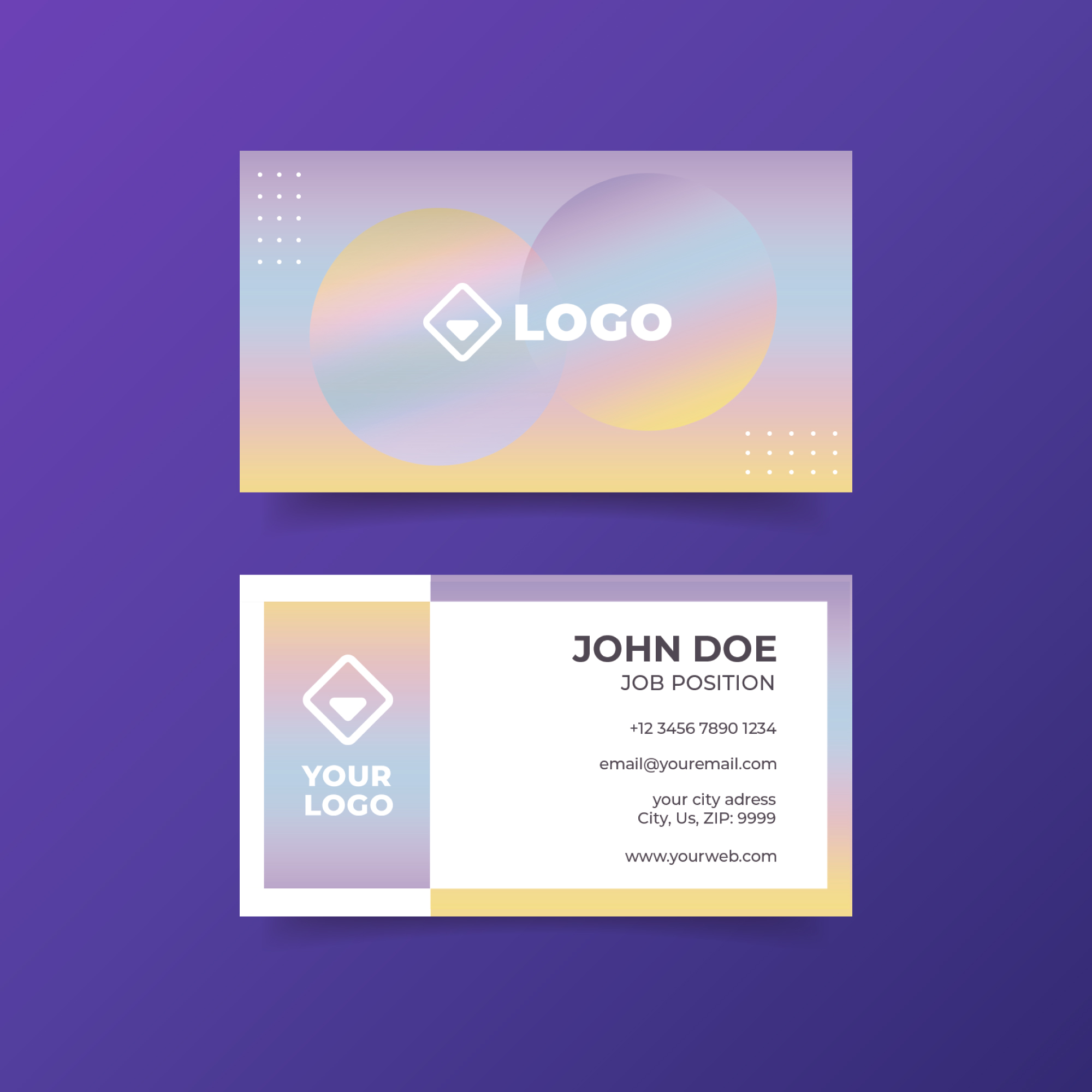 How To Make Holographic Business Cards