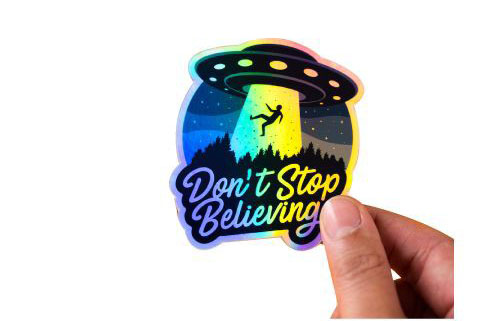 Holographic Stickers Printing