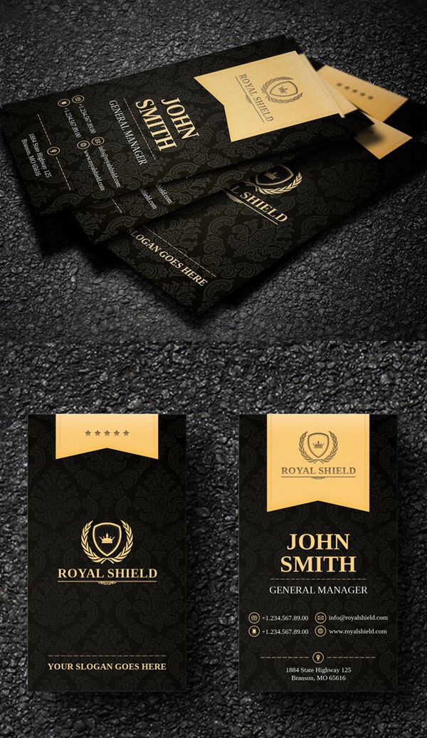 Luxury Business Cards Matte - Soft Touch Lamination + Foil