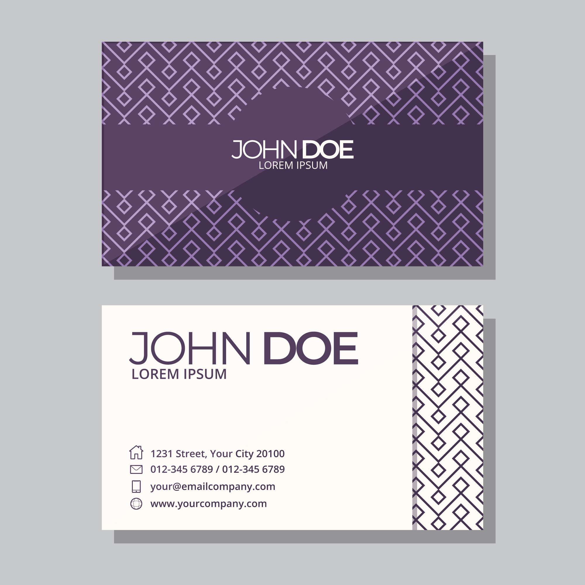 fashion business cards ideas