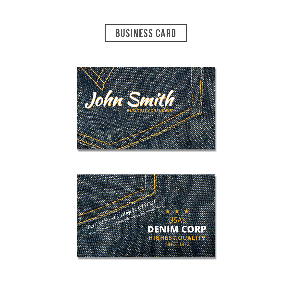 fashion boutique business card ideas