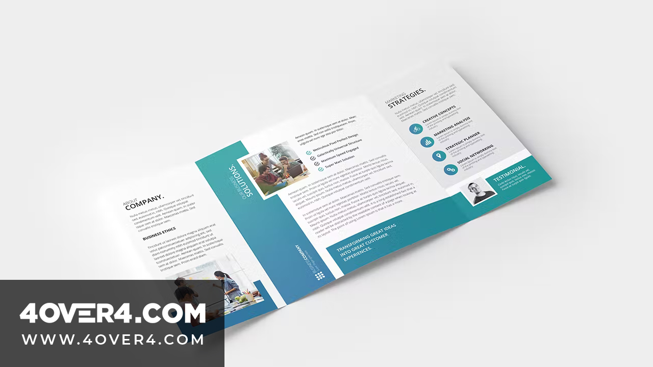 Tri-Fold Brochures Vs. Z Fold Brochures - What Gives?