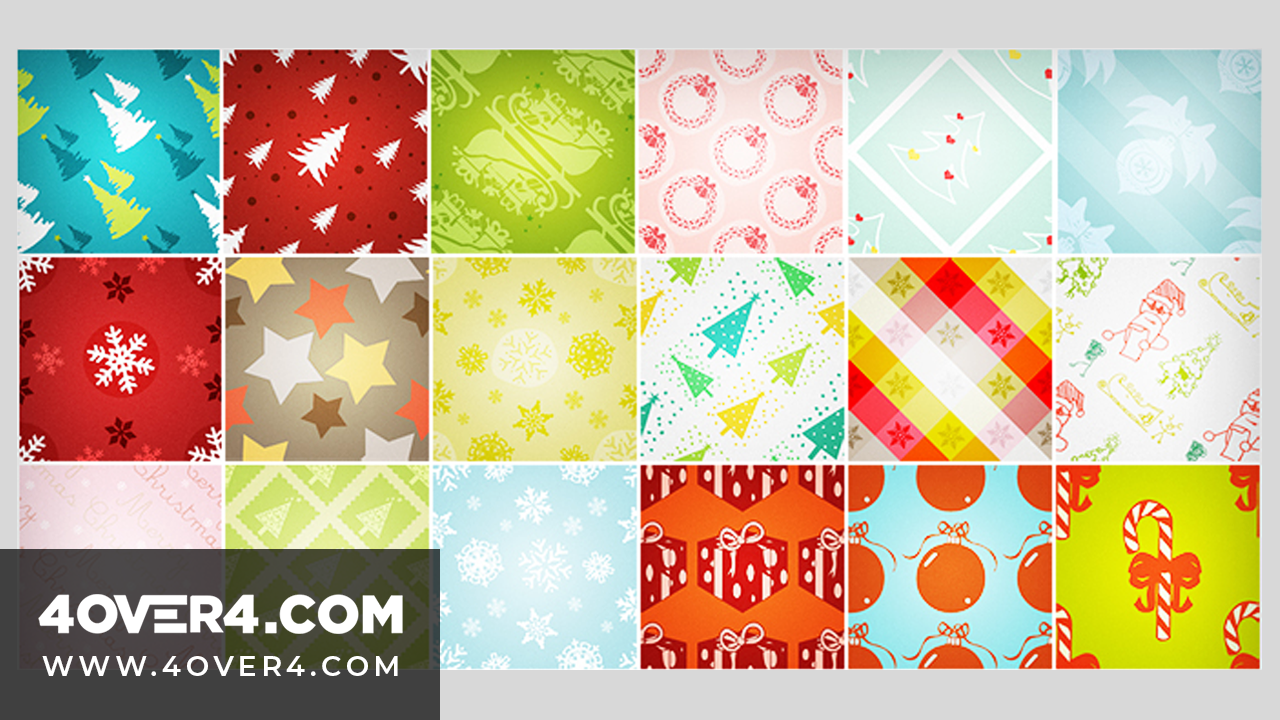 10 Free PSD Holiday Patterns to Spice Up Your Project