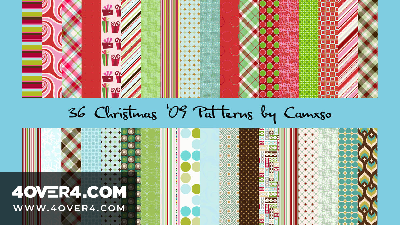 10 Free PSD Holiday Patterns to Spice Up Your Project