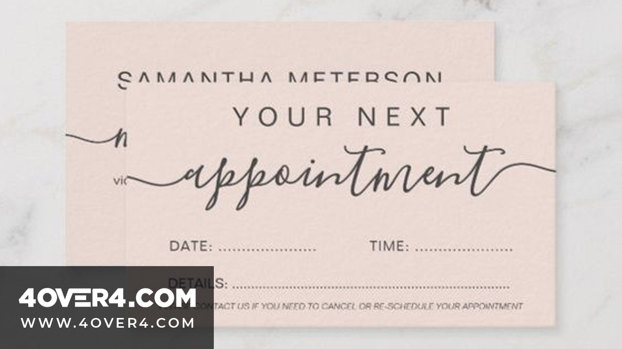 Best Custom Appointment Cards