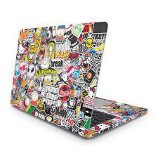 sticker bombing macbook