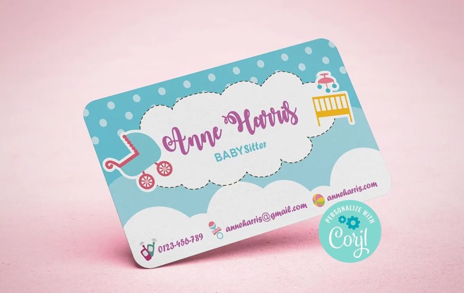 babysitting-business-cards-ideas-4over4-com