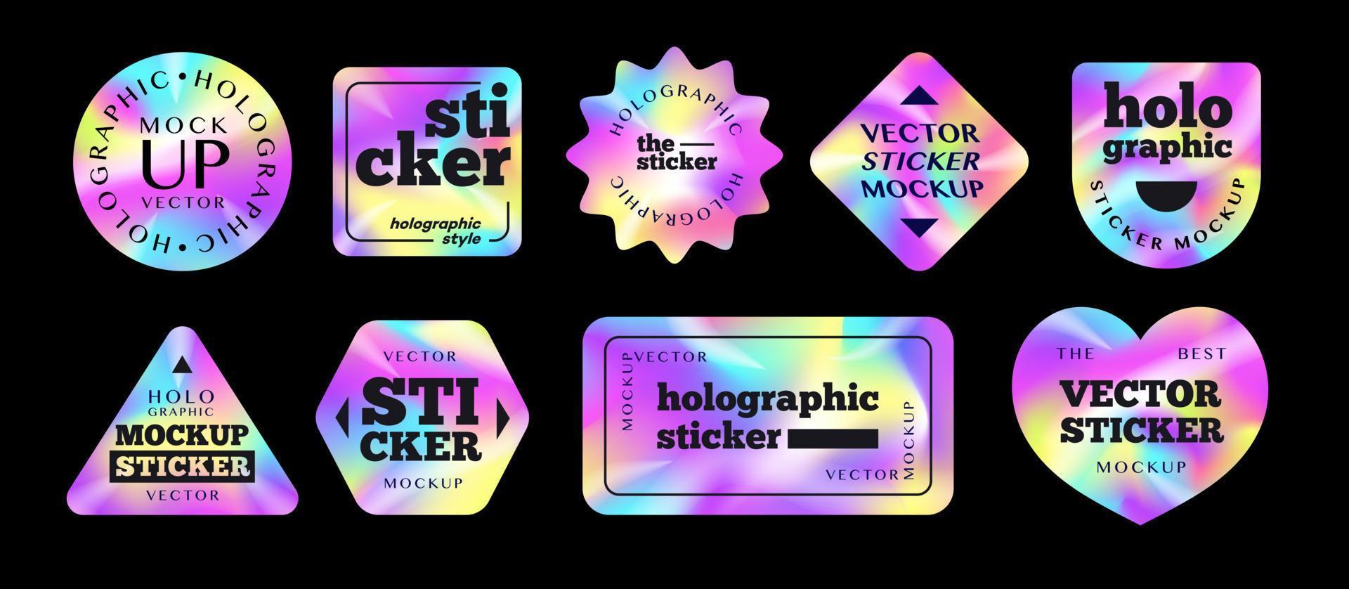 How To Print Holographic Stickers 4OVER4 COM