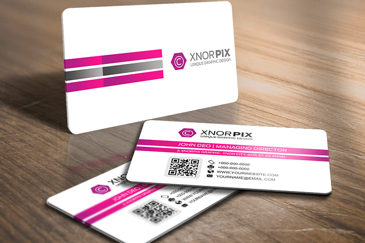 double sided business cards