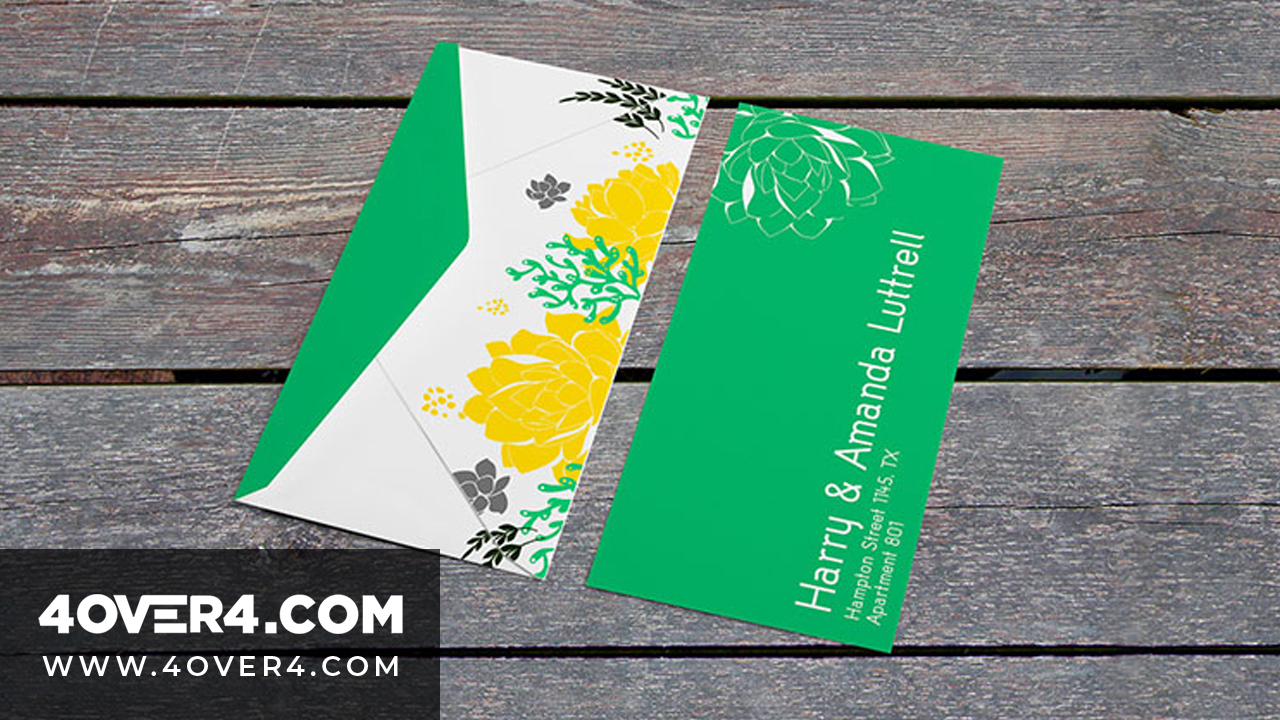 Custom printing: Create Envelopes with our templates - Video