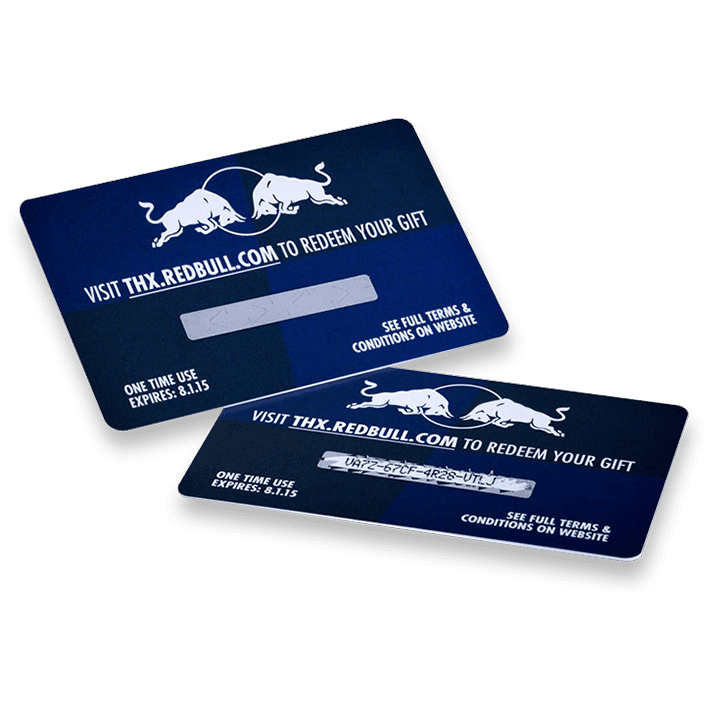 plastic membership cards