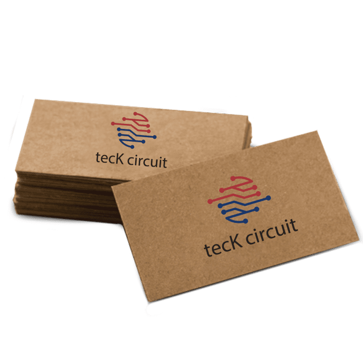 ultra thick kraft business cards