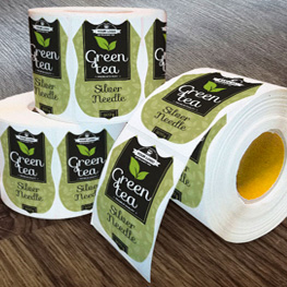 Custom Shaped Roll Labels