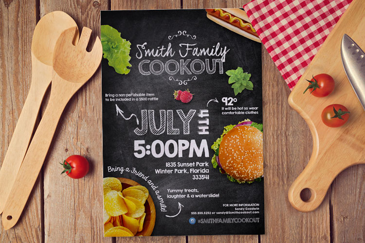 Full Color Flyer Printing 4over4 Com