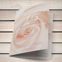 Velvet Laminated Invitations