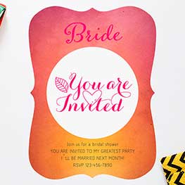 Bridal Shower Invites