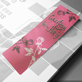 Silk Laminated Bookmarks