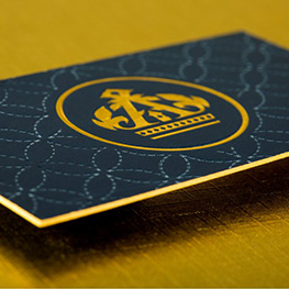 Ultra-Thick Silk Business Cards w/Spot UV