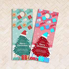 Christmas Tree Door Hangers