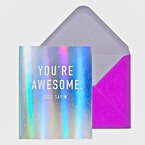 holographic greeting cards