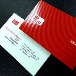 Spot UV Business Cards