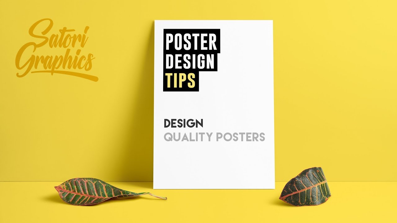 How To Design and Print A High Quality Poster Online