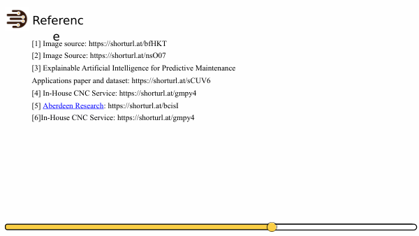 Slide 15: Challenges and considerations when deploying AI in a CNC machine environment.