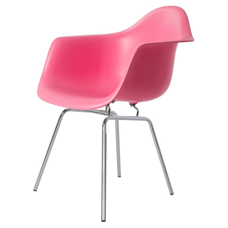 silla de comedor DAX rosa PP