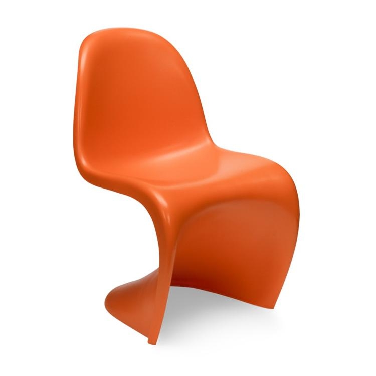 dining chair Panton S-seat orange