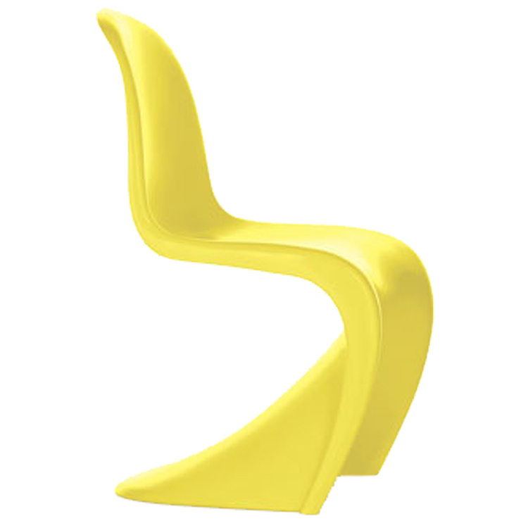 dining chair Panton S-seat yellow