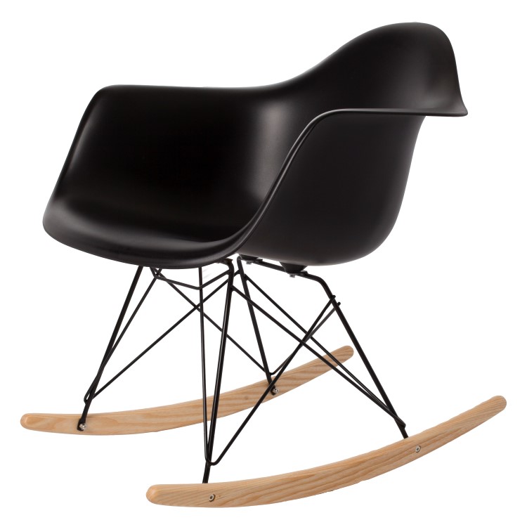 rocking chair RAR Black base PP black