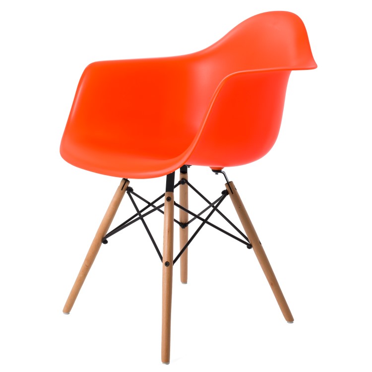 dining chair DD DAW PP neon orange