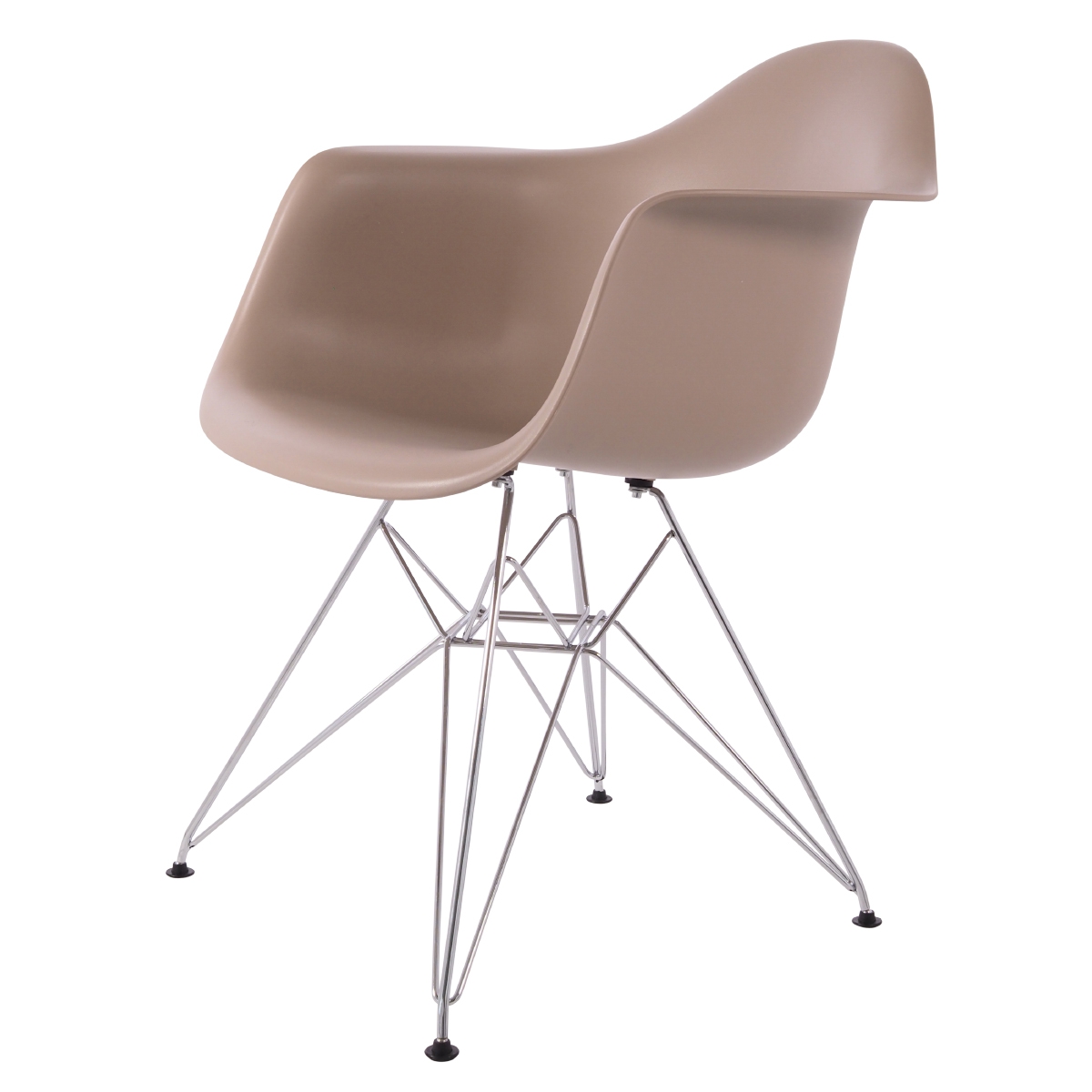 dining chair DD DAR matte PP light choco