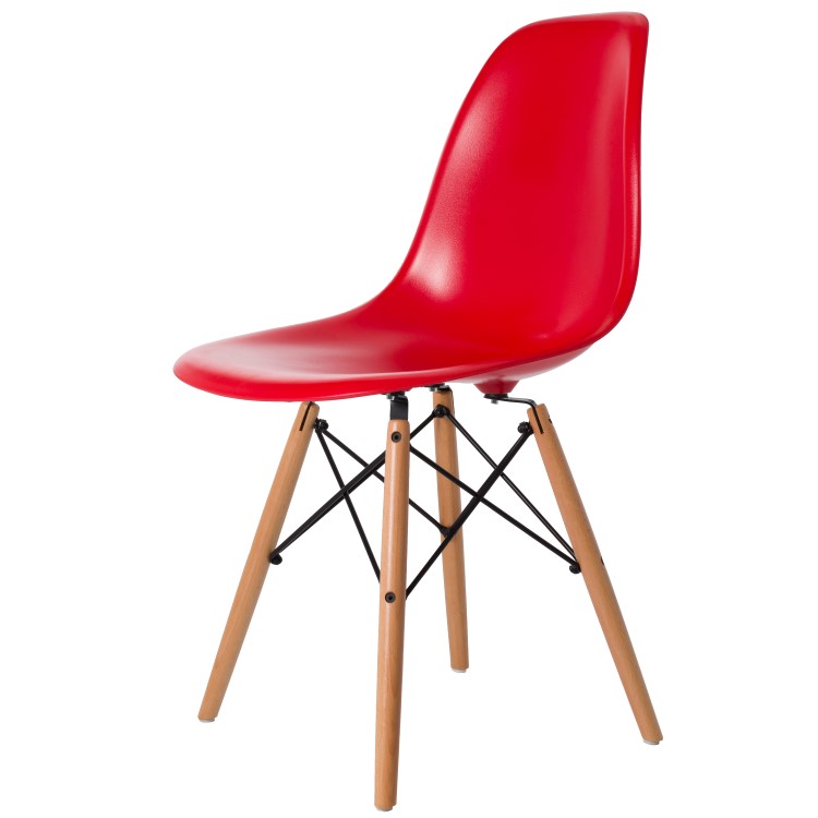 dining chair DD DSW ABS red