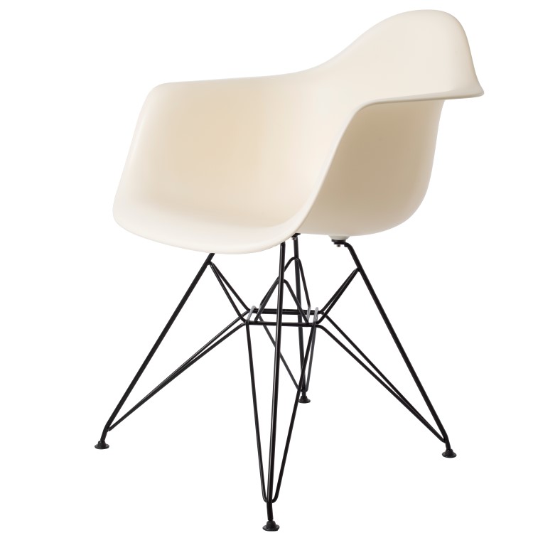 dining chair DD DAR Black base PP cream