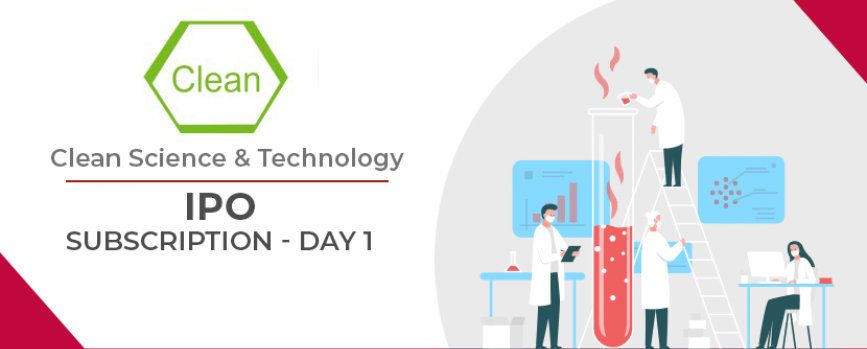 Clean Science & Technology IPO Subscription - Day 1